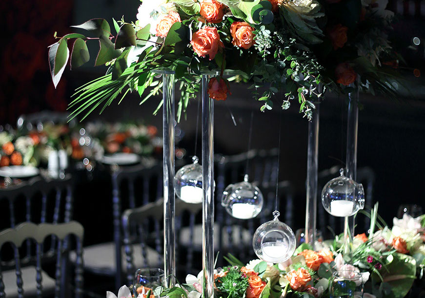 WeddingLand Masa şamdan sülemesi