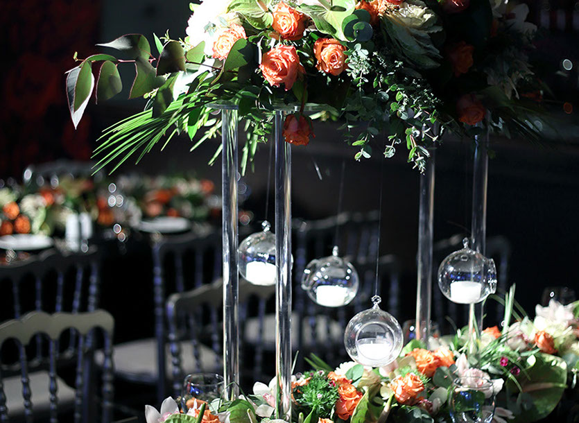 WeddingLand Masa şamdan sülemesi